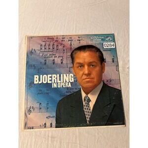 RCA Victor Bjoerling In Opera Vinyl LP 12" Black Good 1959 Mono LM-2269 Tenor